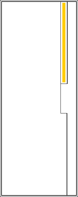 Чертёж X-LANE X8 шириной 800 мм.